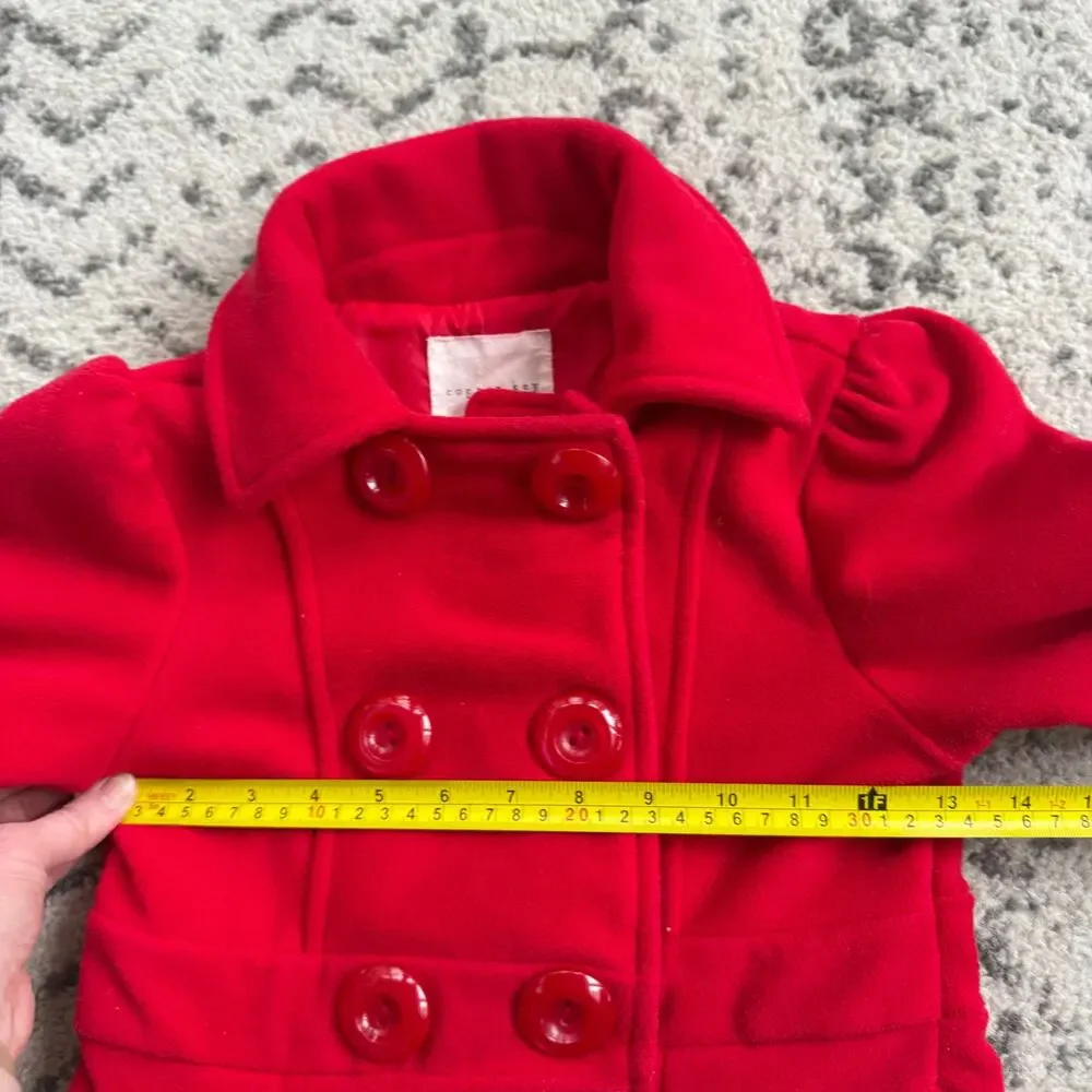 Copper Key Girls Red Coat 6/6X